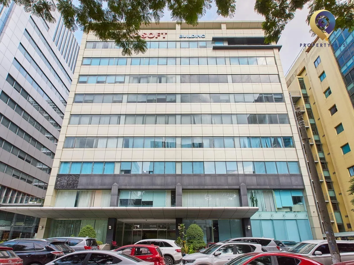 Mặt ngoài tòa nhà Technosoft Building